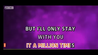 One More Night - Maroon 5 (KARAOKE)