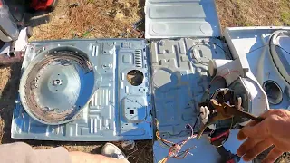 Quick and Easy Dryer Tear Dow For Scrap Metal