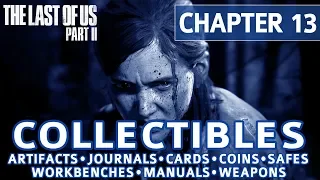 The Last of Us 2 - Chapter 13: The Tunnels All Collectible Locations (Artifacts, Cards, Safes, etc)