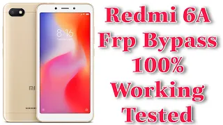 Redmi 6a frp/redmi 6a frp bypass/redmi 6a google account remove miui 11/redmi 6 frp/ redmi 6 frp