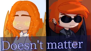 -" Doesn't even matter "-[ AziraCrowley #goodomens #aziraphale #crowley #gachaclub #gacha #goodomens