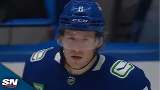 Brock Boeser Reaches 40-Goal Mark For First Time