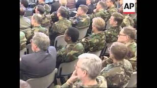 Bosnia - Handover of NATO command