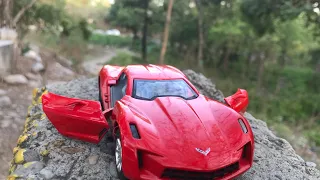 diecast porsche model 1:32 scale red