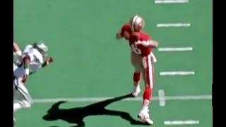 Joe Montana - 3 Great Throws