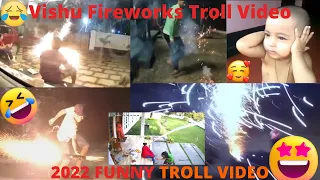 പാളി പോയ പടക്കങ്ങൾTroll😂💥comdey fire works☄️viral Vishu Malayalam Videos🔥കുറച്ചു നേരം ചിരിച്ച് ചാവാം