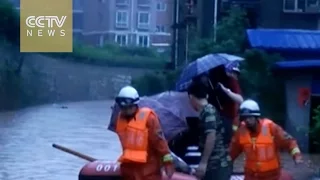 Heavy rain leads to floods across China