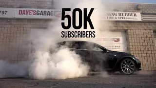 Lexus ISF Burnout - 50,000 Subscriber THANK YOU