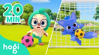 Learn Colors with Soccer Ball and More | +Compilation | Pinkfong & Hogi Colors for Kids