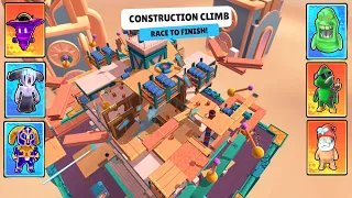 NEW MAP CONSTRUCTION CLIMB & NEW SPECIAL SKINS - Stumble Guys Beta 0.67