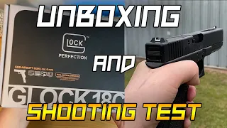 Elite Force Glock18c Unboxing and Shooting Test!!!
