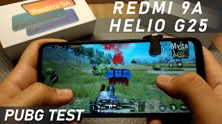 Redmi 9A PUBG TEST 2GB RAM ★ Mediatek Helio G25 PUBG ★ Long