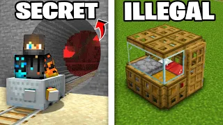 17 Most Illegal Builds In Minecraft 😱
