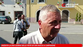 Iniziata la due giorni della Festa di San Rocco 2023