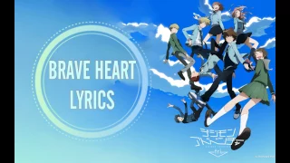 Miyazaki Ayumi - Brave Heart (Digimon OST) lyrics ROM|ENG