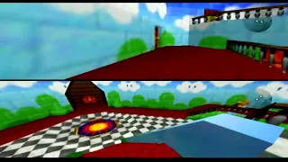 Goldeneye Mario: Peach's Castle Map