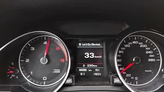 Audi A5 Sportback 2.0 Tdi quattro 130 Kw S.tronic 0-100 lm/h Acceleration