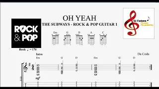 OH YEAH - The Subways - GUITAR DEMO and BACKING TRACK - Trinity Rock and Pop Guitar - Grade 1