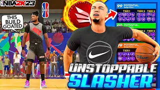 Unstoppable 6'8 Slasher + NBA 2K PRO Player Is UNFAIR In The Rec! NBA 2K23 The Rec Center