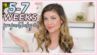 5-7 WEEK PREGNANCY UPDATE | THREATENED MISCARRIAGE SCARE, CERVICAL POLYP, BLEEDING