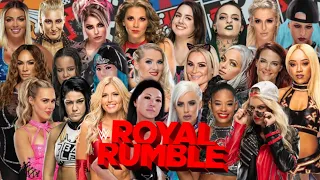 WWE 2K20 30-WOMEN ROYAL RUMBLE MATCH 2021