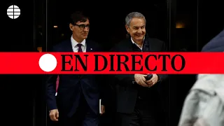 🔴 DIRECTO | Salvador Illa y Zapatero intervienen en un mitin del PSC en Lleida