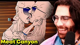 The Most CURSED Andrew Tate Video | HasanAbi Reacts to Meat Canyon