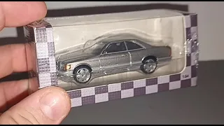 Diecast mail call.  1/64 Mercedes-Benz 500SEC