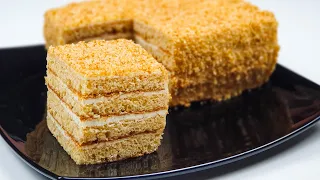 Honey Cake In 30 Minutes | Very Easy Recipe Of Incredibly Delicious Cake