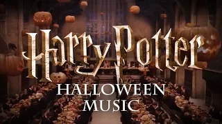 Halloween at Hogwarts (1 hour Harry Potter music mix) Spooky/witchy music [no repetition]