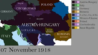 Collapse of Austria Hungary - Every Day