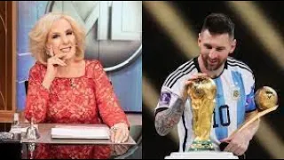 ¿Quién pagó 11 millones de pesos por la camiseta firmada de Messi que subastó Mirtha Legrand?