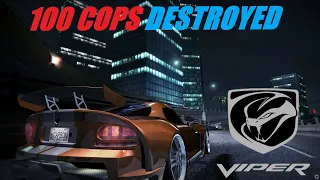 Need for Speed Carbon l Police Chase Dodge Viper SRT-10