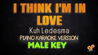 I THINK I'M IN LOVE - Kuh Ledesma (MALE KEY KARAOKE HQ VERSION)