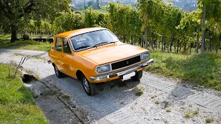 Renault 12 TL (1977) │ Driving uphill, car sound