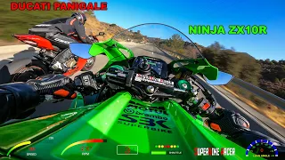 Ninja ZX10R - Aprilia Tuono V4 - Ducati Panigale