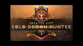 Diablo 3 S29 | GR149 Natalya Demon Hunter | Rank 1 WORLD (SSF)