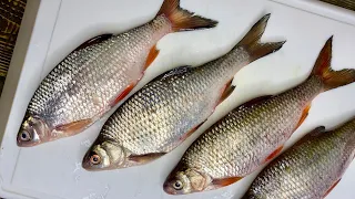 😋🔥🐟 Perfectly Fried Fish without bones at Home! Crispy and very tasty Fish!