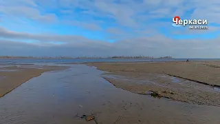 Новорічний пляж на Митниці в Черкасах