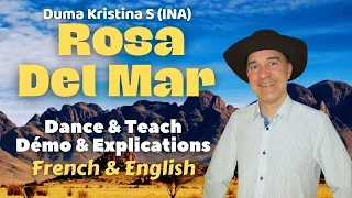 Rosa Del Mar Line Dance (Dance & Teach / Démo & Explications / French & English)