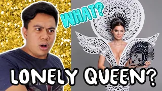 MISS UNIVERSE UKRAINE ELIZAVETA YASTREMSKAYA NATIONAL COSTUME VYTYNANKA | PINOY FAN REACTION