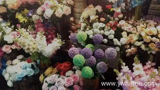 Главный оптовый рынок искусственных цветов. Искусственные цветы оптом из Китая.
