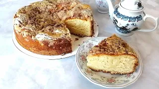 Немецкий Сахарный пирог. Знаменитый, нежный, мягкий и очень вкусный