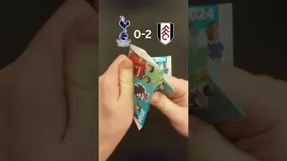 Can I predict SPURS vs FULHAM from these packs? 23/10/23 #shorts