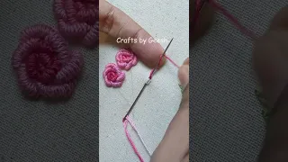 Bullion knot stitch - How to embroider?