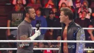 WWE Chris Jericho and CM Punk Full Segment..русс,озв от 545TV