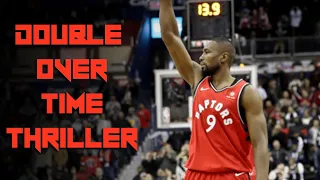 Crazy DOUBLE Over Time THRILLER - Kawhi and Siakam on FIRE - Raptors vs Wizards Reaction
