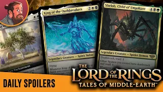 Daily Lord of the Rings MTG Spoilers: BEST SPIDER COMMANDER EVER!