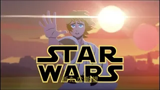 Star Wars - Anime Opening 1 (A New Hope Arc) | "Again" - Yui (FMA:B Opening) #Trending