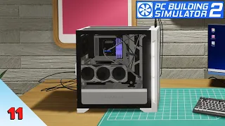 First Custom Water-Cooled PC Build!! | PC Building Simulator 2 | Episode 11